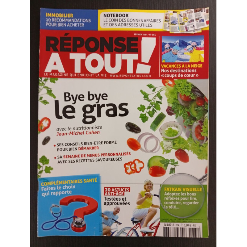 Revue Réponse à tout N° 284