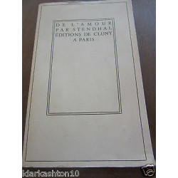 stendhal de l'amour
