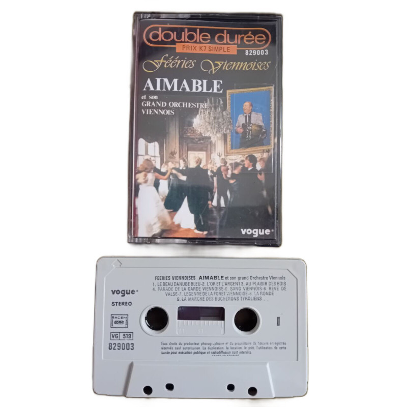 K7 Audio : Féeries Viennoises - Aimable et son Grand Orchestre...