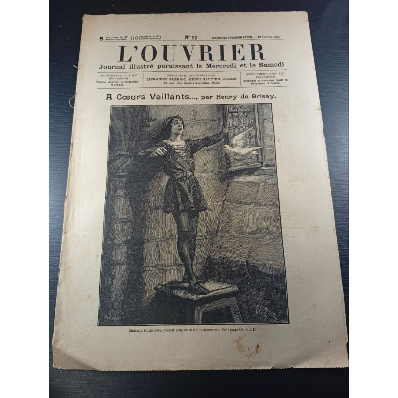 L'ouvrier n°83 - 1913