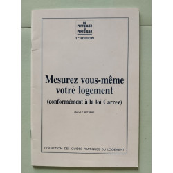 Mesurez vous-même votre logement (conformément à la loi Carrez)