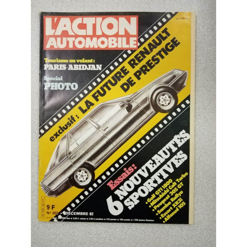 Revue L'action automobile N° 262