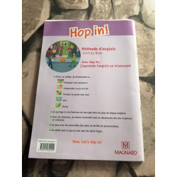 Hop in! Anglais CM2 (2011) - Activity Book: Cycle 3 niveau 3...