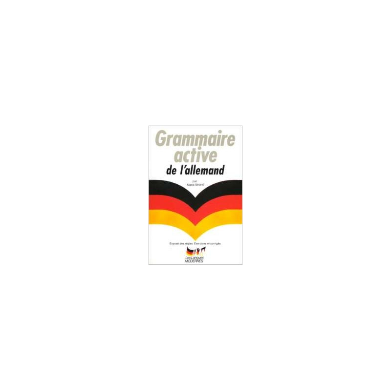 Grammaire active de l'allemand