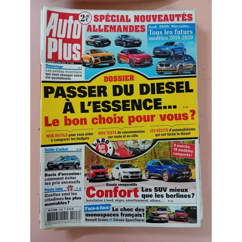 Revue Auto Plus N° 1548