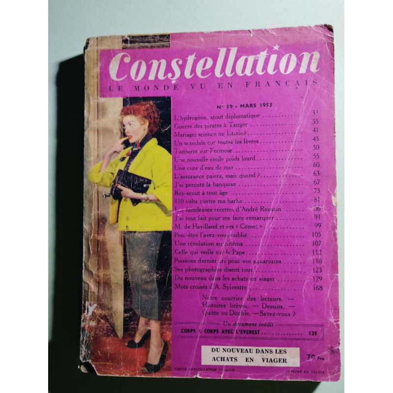 Constellation - le monde vu en francais - n°59