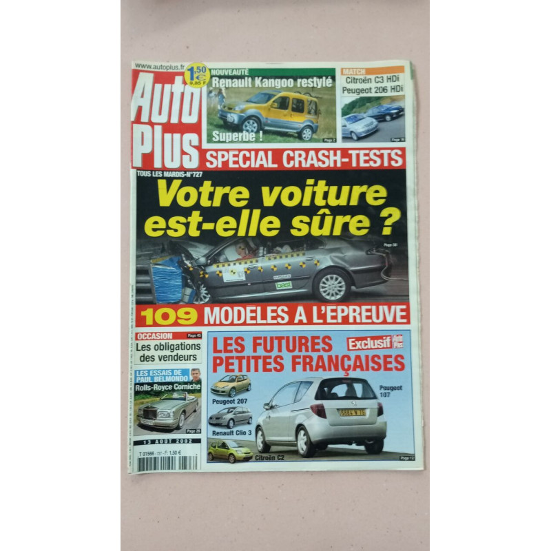Revue Auto Plus N° 727