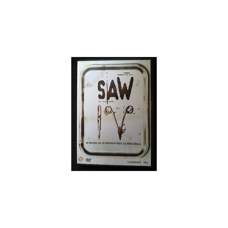 Saw IV DVD simple