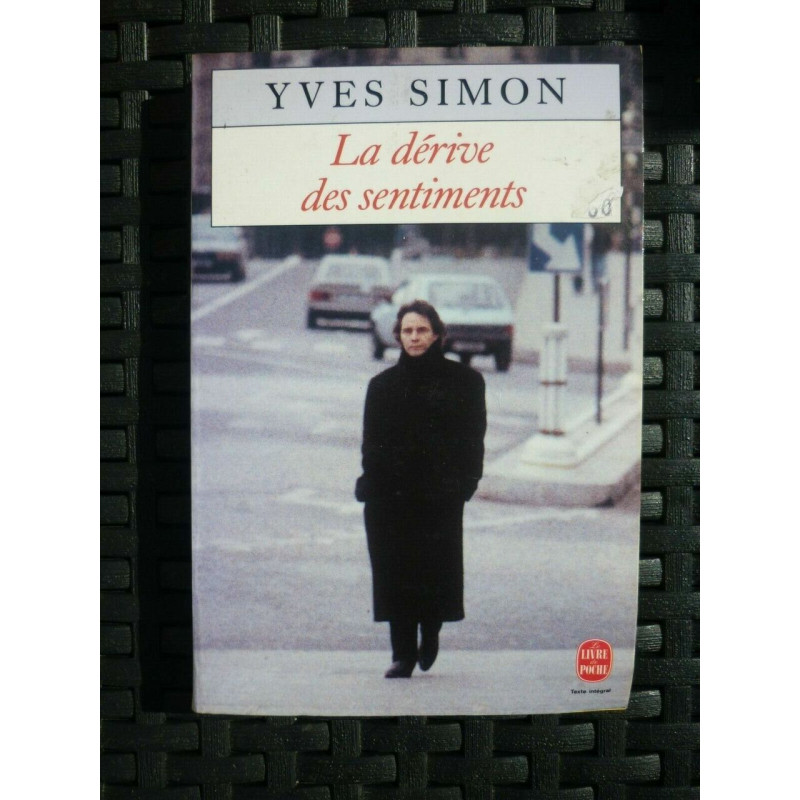 Yves simon La dérive des sentiments