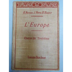 h busson j fèvre h Hauser L'Europe Classe de troisième