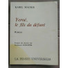 Karel Mauzer Yerné le fils du défunt La pensée universelle