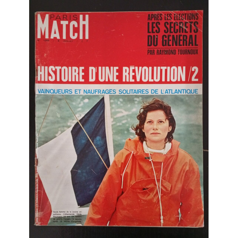 Paris Match N.1000 - Juillet