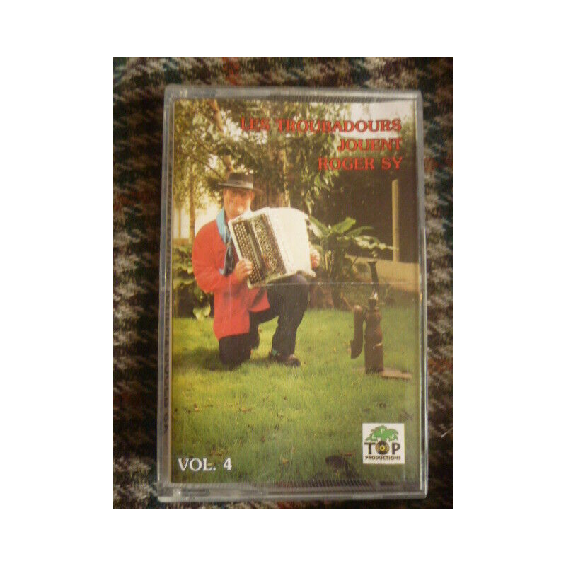 LES TROUBADOURS JOUENT ROGER SY Vol.4 Cassette Audio-K7 TOP...