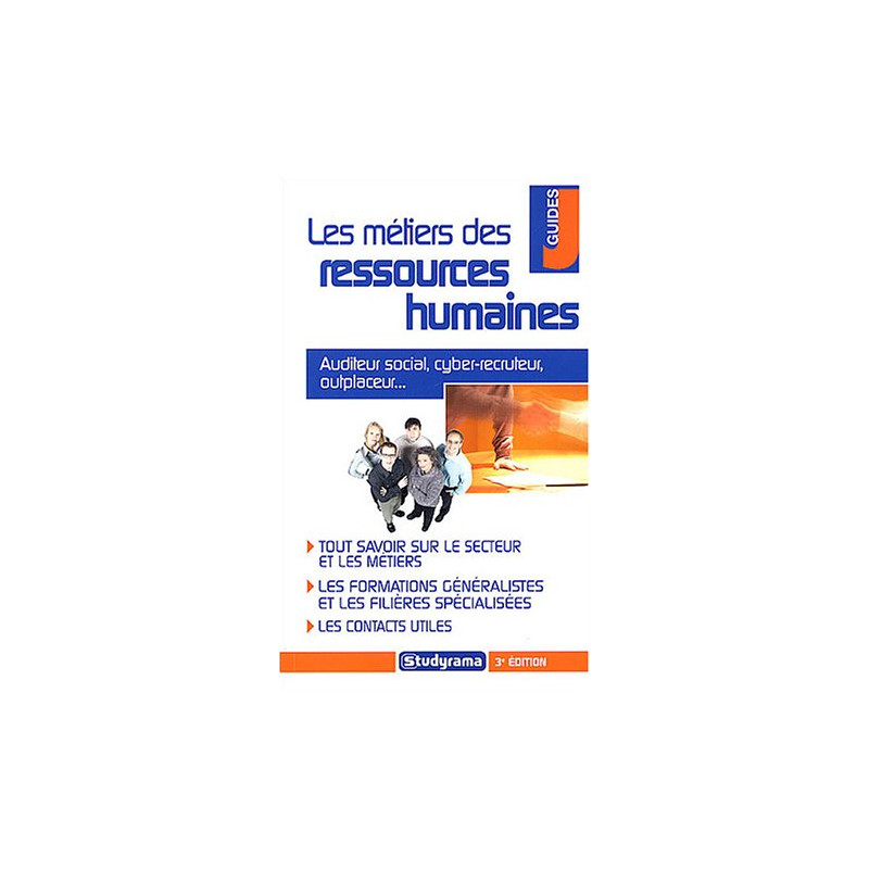 Les métiers des ressources humaines