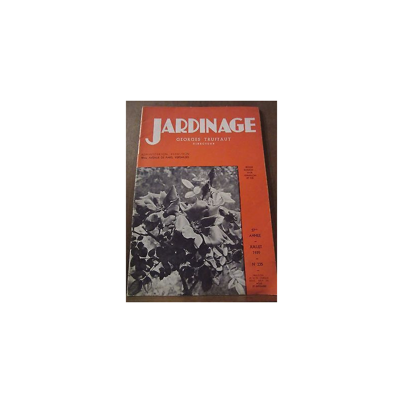 Jardinage directeur n235 Juillet 1939