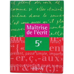 Maîtrise de l'écrit: 5e