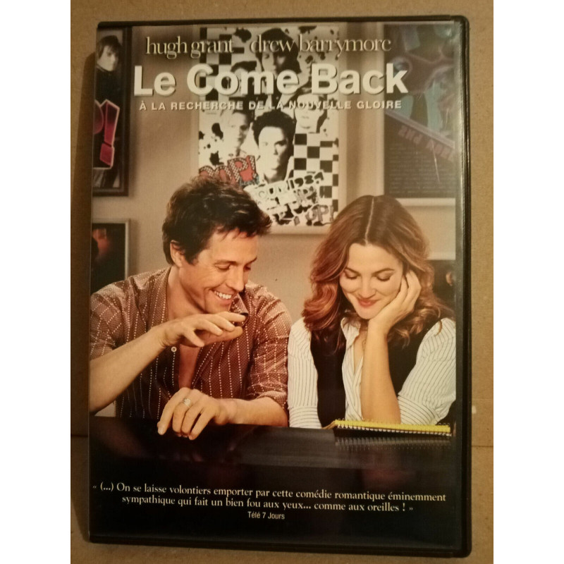 Le Come back Hugh Grant Drew Barrymore DVD