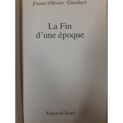 La fin d'une époque
