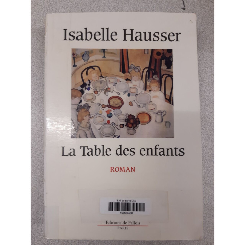 La table des enfants