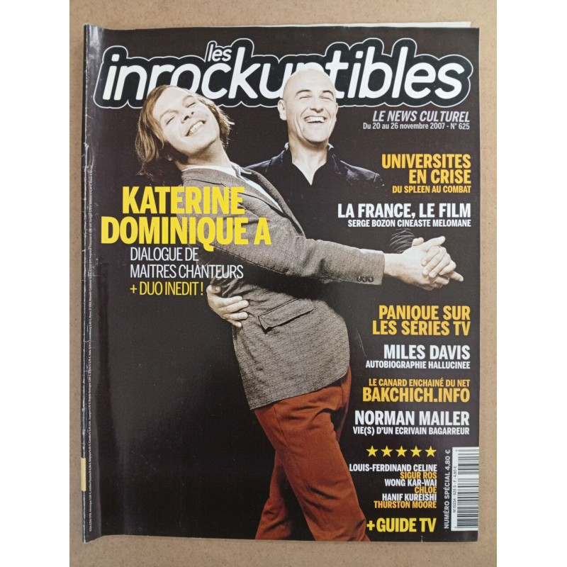 Revue Les Inrockuptibles N° 625 S