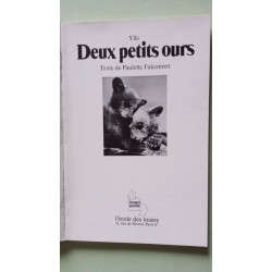 Deux Petits Ours