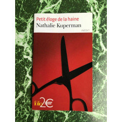 Petit éloge de la haine folio Gallimard
