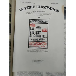 La Petite illustration Nº 778 Théâtre pigalle 27 juin 1936