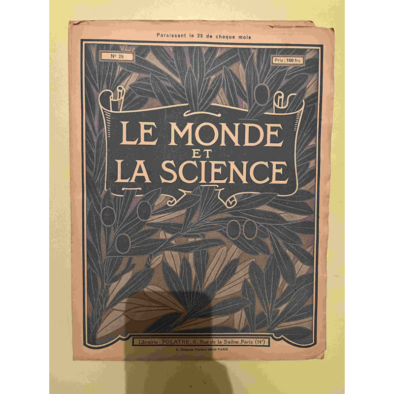 Le Monde et la Science N°29