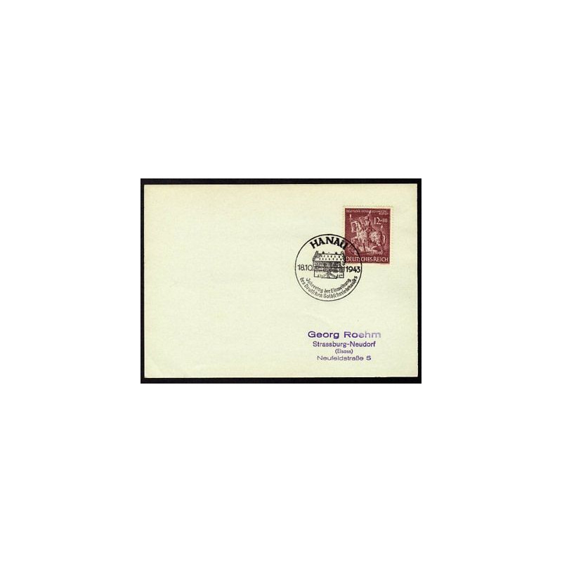 Allemagne n 780 Yv. avec cachet WW2 HANAU Mi. 861