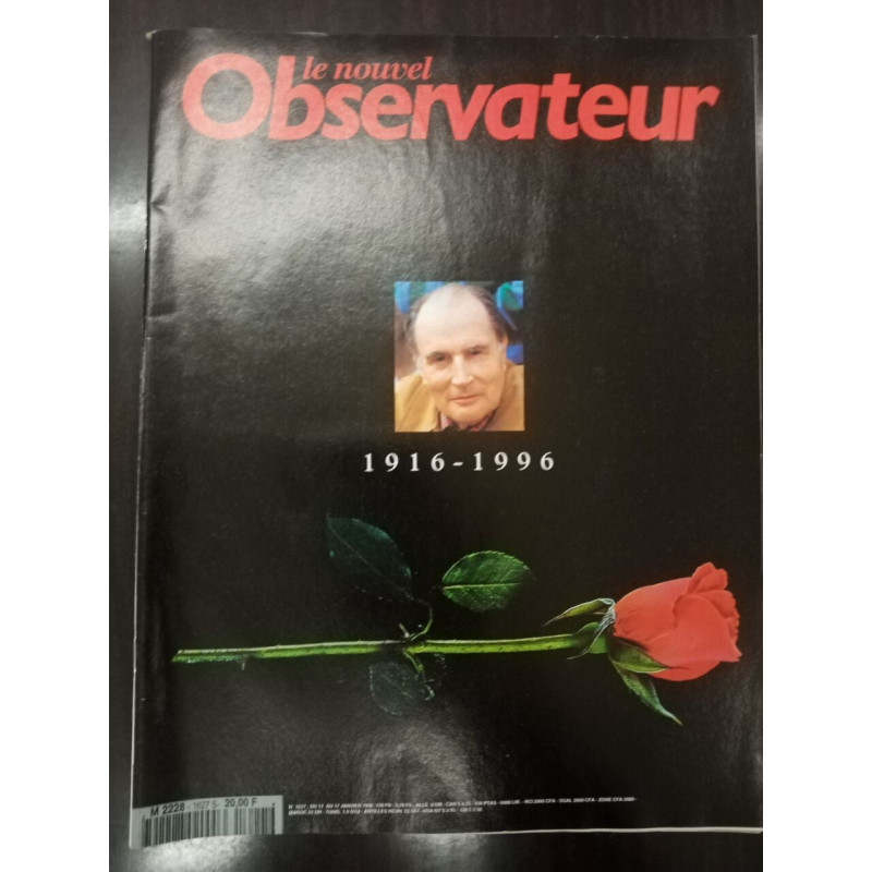Le nouvel Observateur N° 1627 S