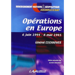 Operation en Europe 6 Juin 1944-8 Mai 1945
