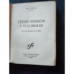 L'etais médedin stalingrand