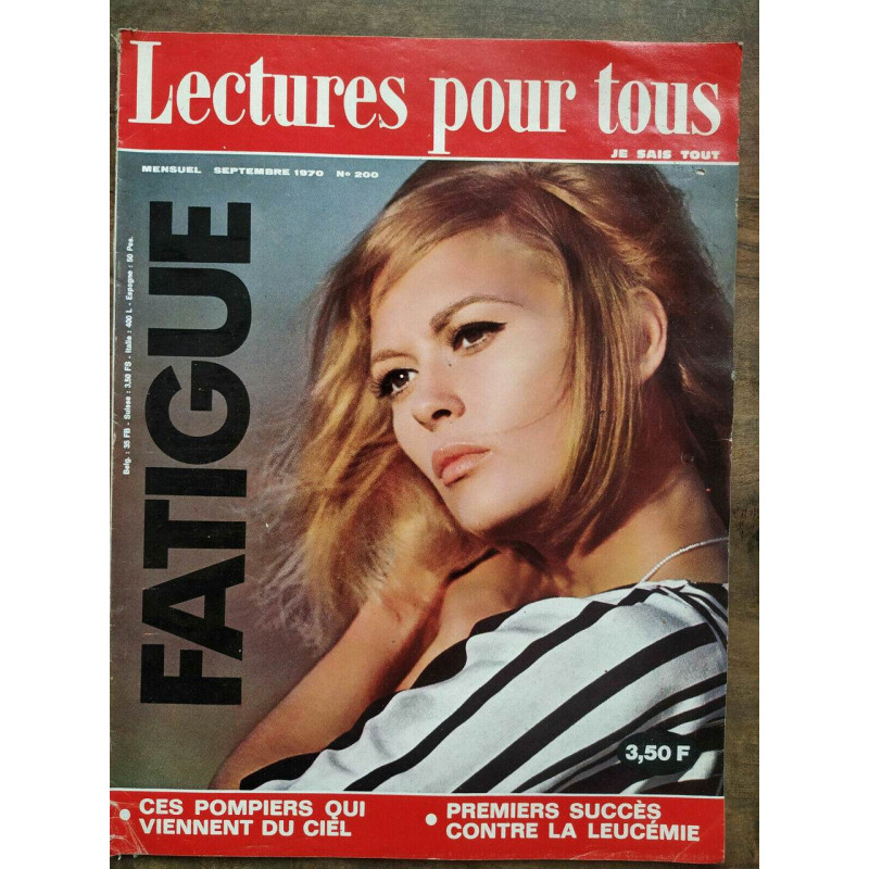 Lectures pour tous n200 Septembre 1970 Lectures pour tous Je sais tout