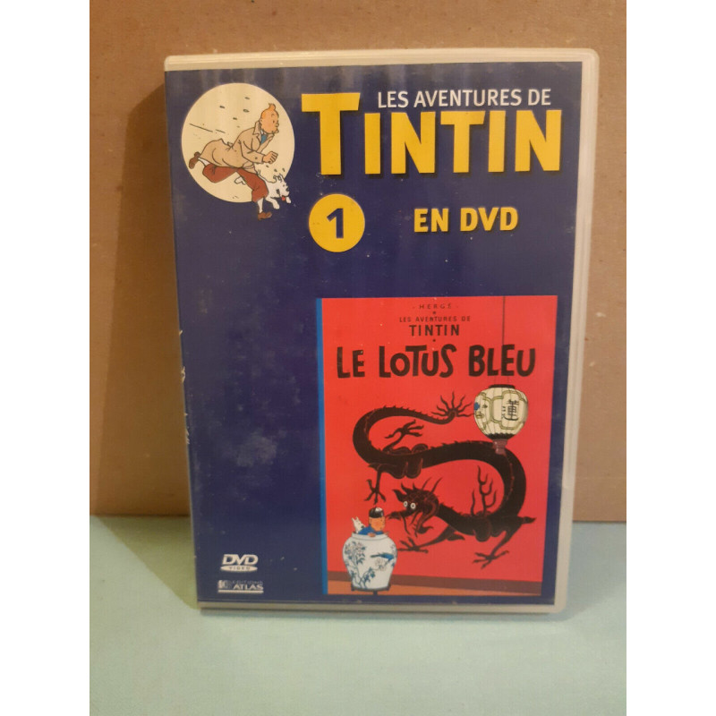 Les aventures de Tintin N1 - Le lotus bleu DVD