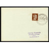 Allemagne n 706 Yv. cachet WW2 MASMÜNSTER Timbre Allemand Hitler...
