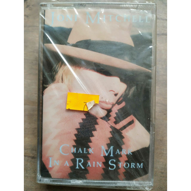 Joni Mitchell Chalk Mark In a rain storm Cassette Audio-K7 NEUF...