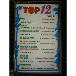 Top 12 Vol.8 John-Nuit de folie... Cassette Audio-K7 Aline AL Top 008