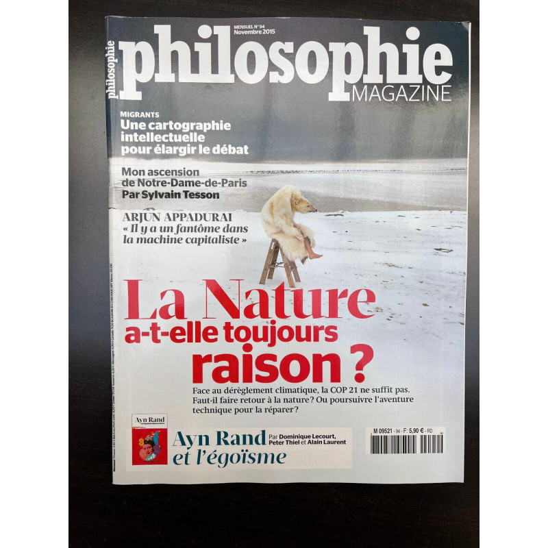 Philosophie Magazine n94 Novembre 2015