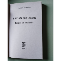 Elan du coeur propos et souvenirs