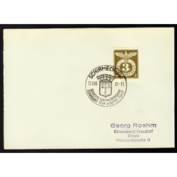 Allemagne n 762 Yv. cachet WW2 SCHIRMECK Mi. 830