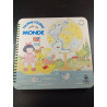 Tourne tourne carte du monde livre éducatif