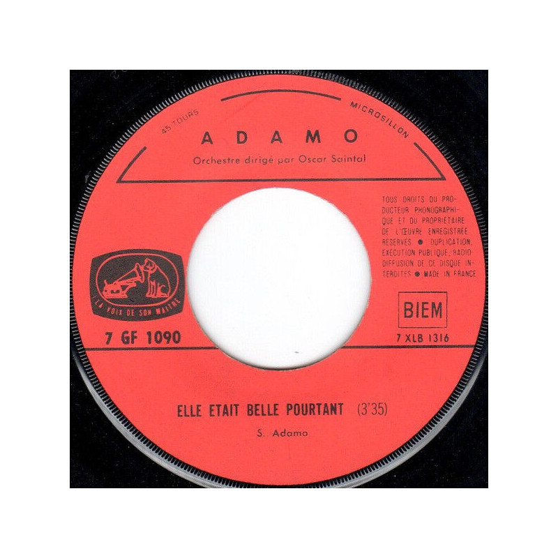 Elle Etait Belle Pourtant / Tu Me Reviens