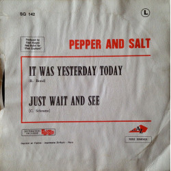 It Was Yesterday Today