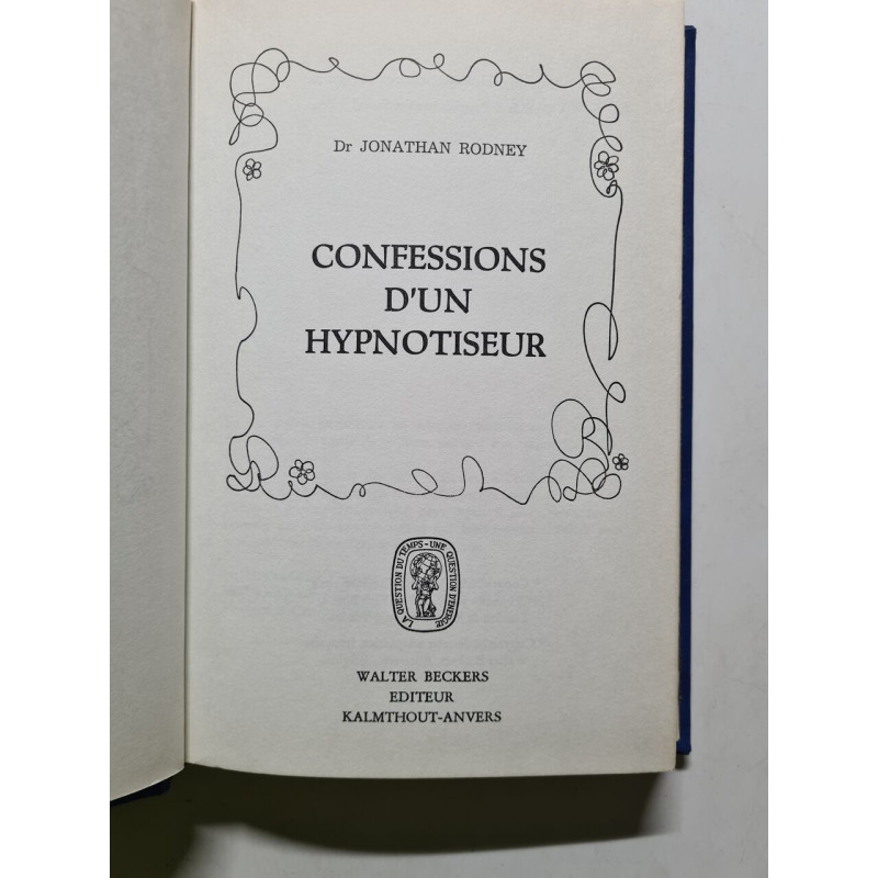 Confessions d'un hypnotiseur - 1959