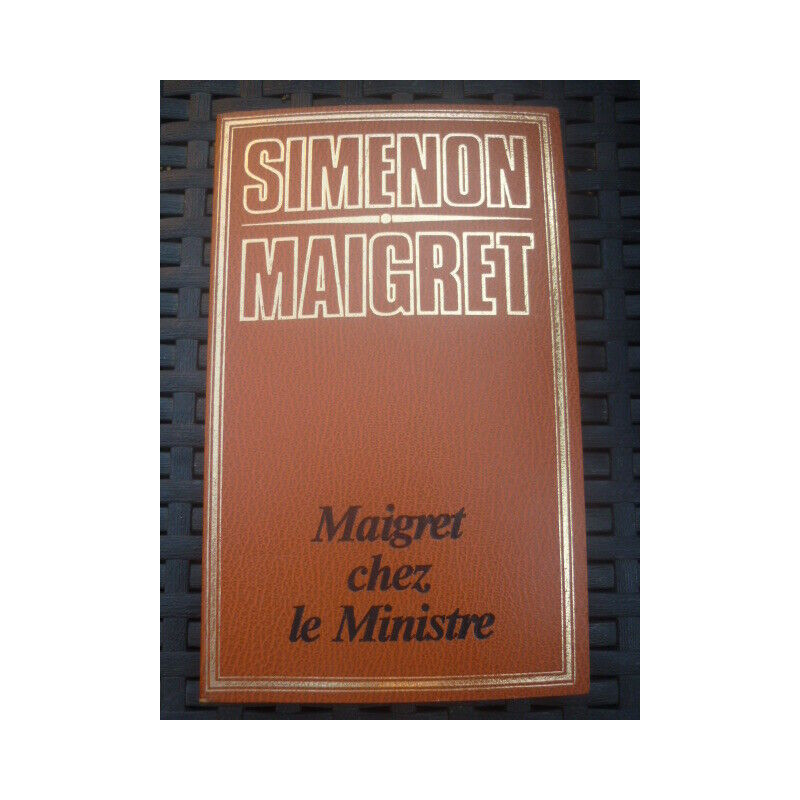 simenon MAIGRET chez le Ministre edito service 1974