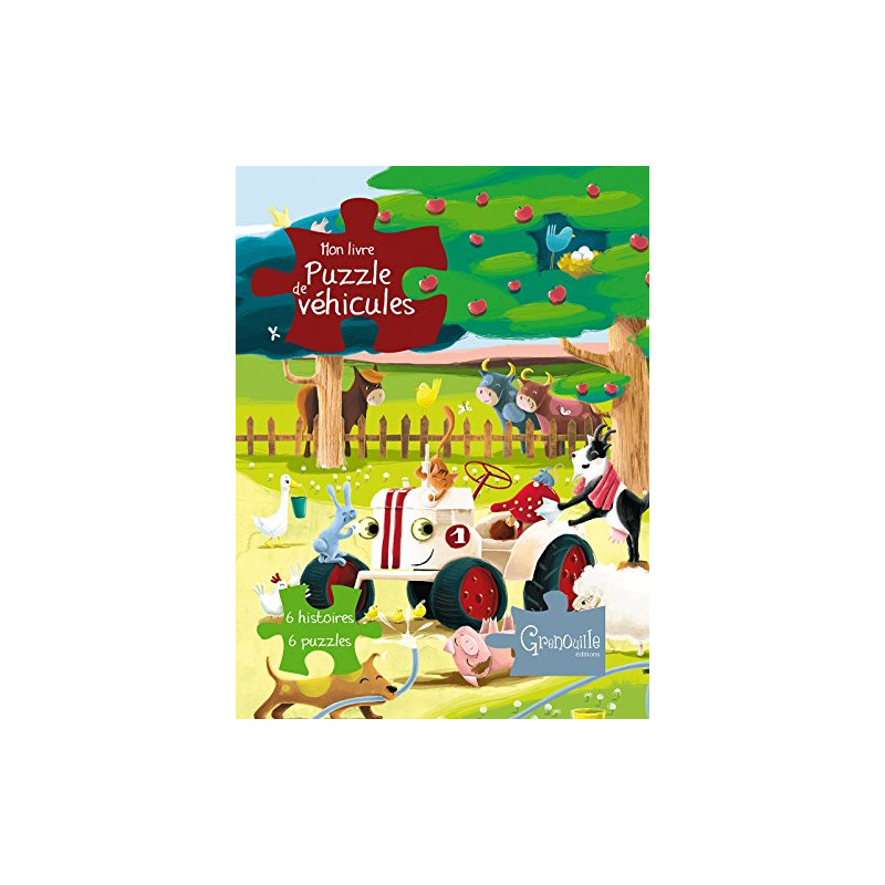Mon livre puzzle des vehicules