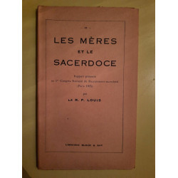 r p Louis Les Mères et le Sacerdoce Librairie Bloud gay
