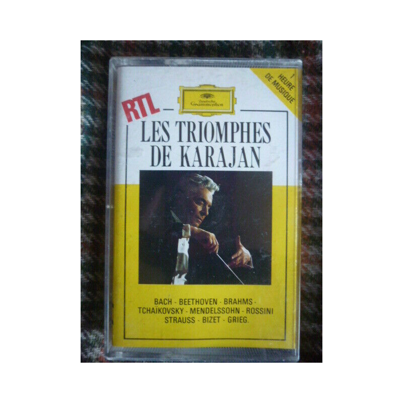 LES TRIOMPHES DE KARAJAN Cassette Audio-K7 419 733-4