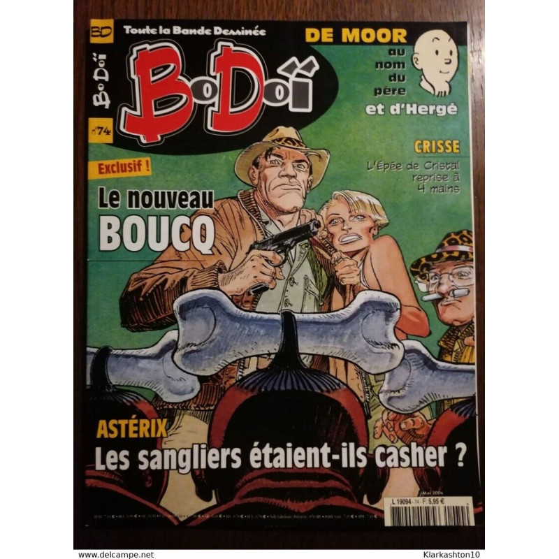 BoDoï n74 axtérix Les Sangliers étaient ils casher Mai 2004