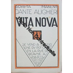 Vita nova. traduit de l'italien par etienne-jean delécluze...